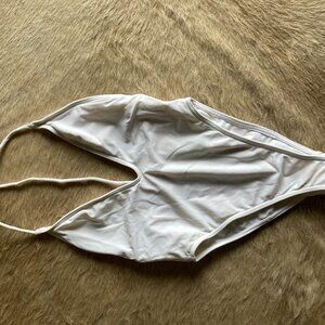 White bodysuit/ swimsuit